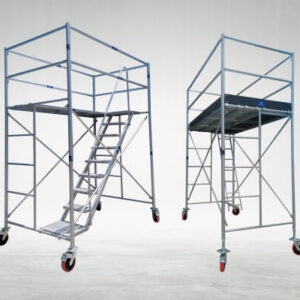 Escaleras con Barandas, Dimensiones Ancho 0,70 cm – Altura 1,80 metros, 10 escalones.