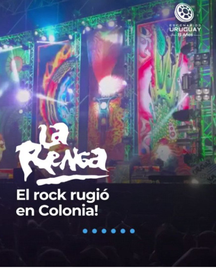 La Renga hizo estallar Colonia en una noche HISTÓRICA